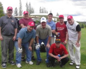 Men Group Golfer